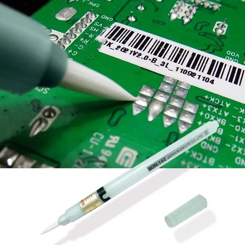 FluxPenPCBSolderingReflowSolderToolApplicatorBrushHeadNo