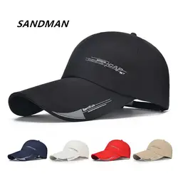 SANDMAN длинных краев тени Snapback спортивные Кепки мужская шляпа для рыбы уличная Модная линия Бейсбол Кепки солнца папа шляпа Кости Gorras