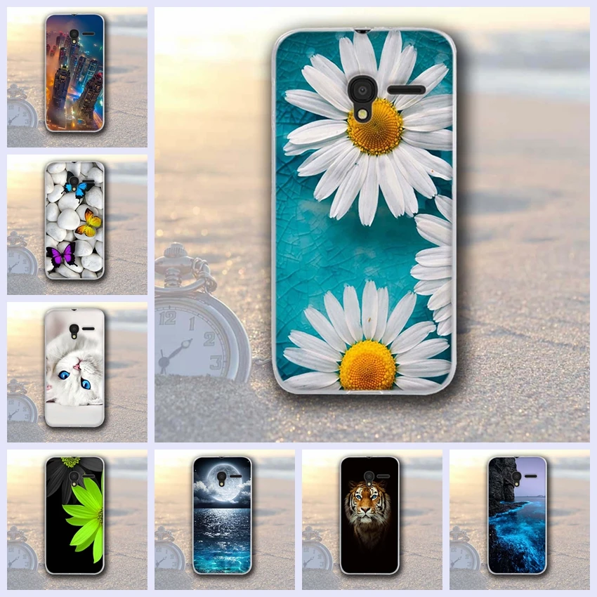 Силиконовый чехол для Alcatel One Touch Pixi 3 5017 5017D 5017X 5019D задняя крышка Funda 4 5 дюйма |