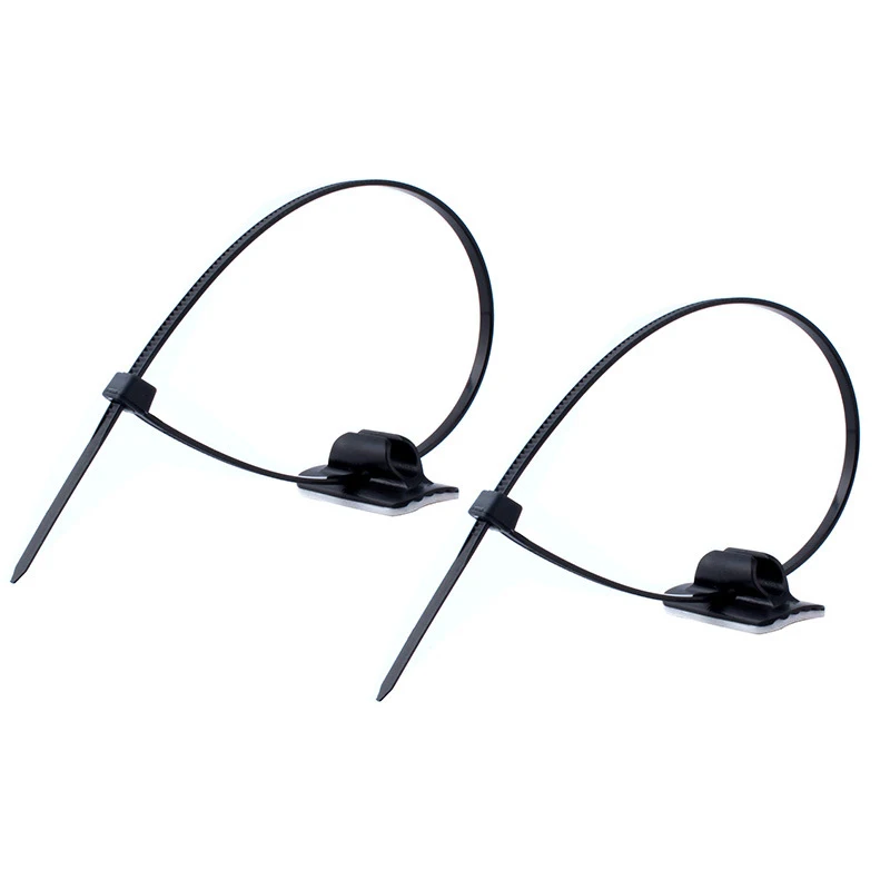 

4pcs Set Base Clip Plastic Line Clamp Bicycle Brake Tube Frame Tie Spare Parts