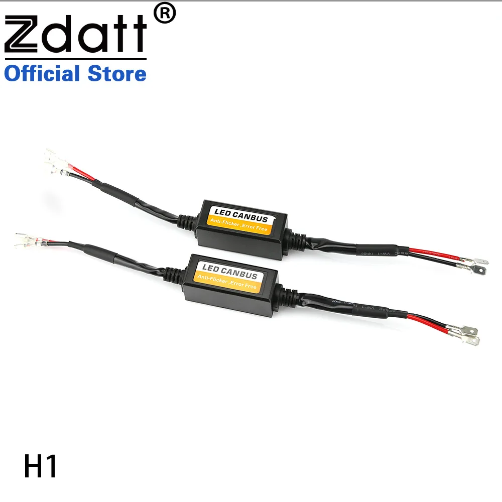 Светодиодный декодер Zdatt H4 H7 H11 подавление сигналов CAN шины 9005 9006 анти EMC без ошибок