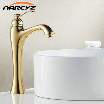 

Fashionable style tall bathroom basin faucet, high quality deck mounted mixer faucet G1012