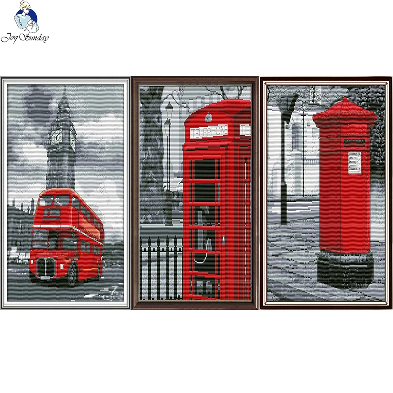 

Retro Pattern Series Cross Stitch kits DMC 14CT 11CT Printed Cotton Fabric Beginner Hotel Home Decor Painting Factory Wholesale