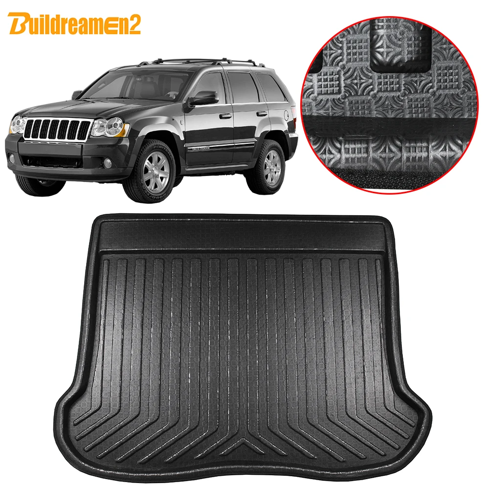 Buildreamen2 для Jeep Grand Cherokee 2008 2012 коврик багажника автомобиля поднос подкладка сапога