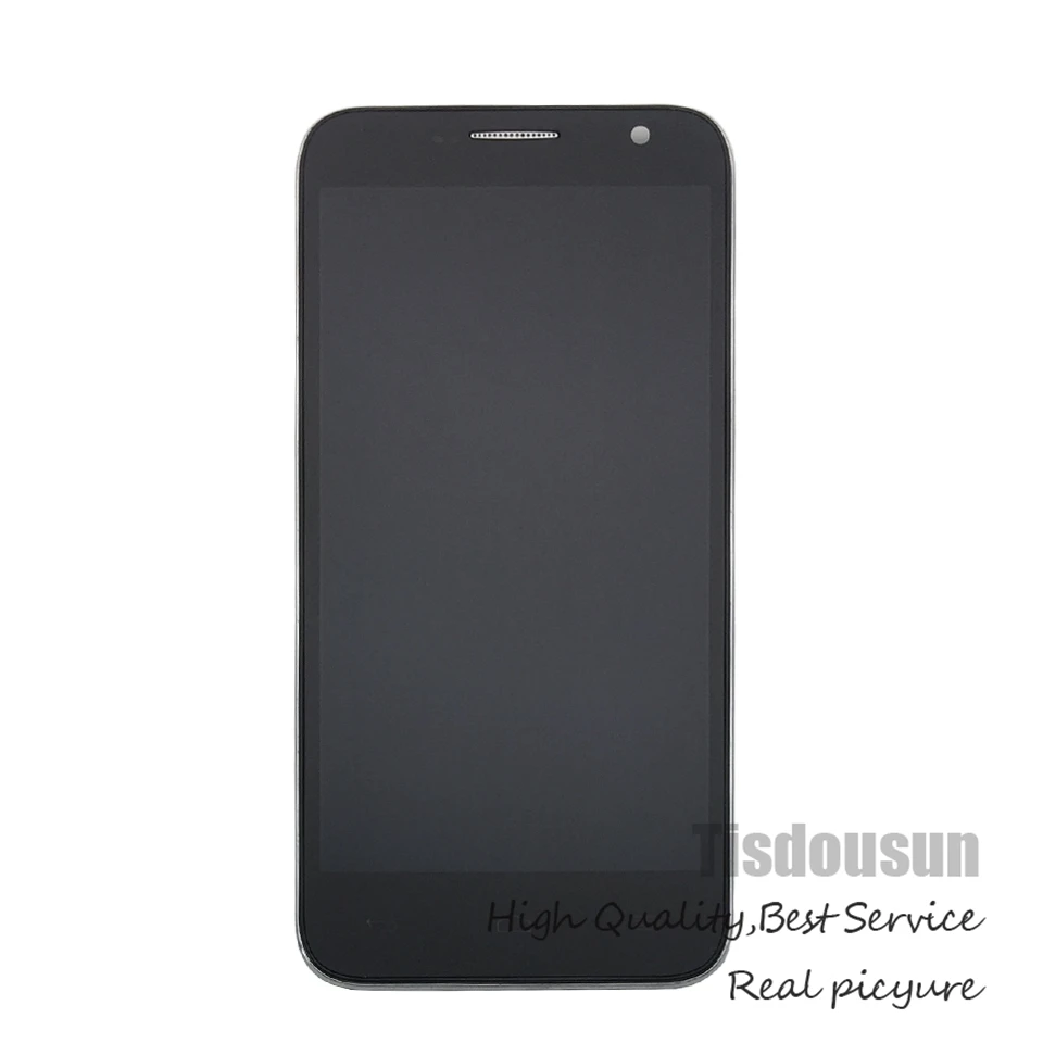 Для Alcatel One Touch Idol 2 Mini 6016 OT6016 ЖК дисплей с сенсорным экраном дигитайзер белая рамка