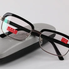 = Clara Vida, широкая оправа для бровей, очки для чтения, классические винтажные Ретро очки с электропокрытием, чехол+ 1+ 1,5+ 2+ 2,5+ 3+ 3,5+ 4