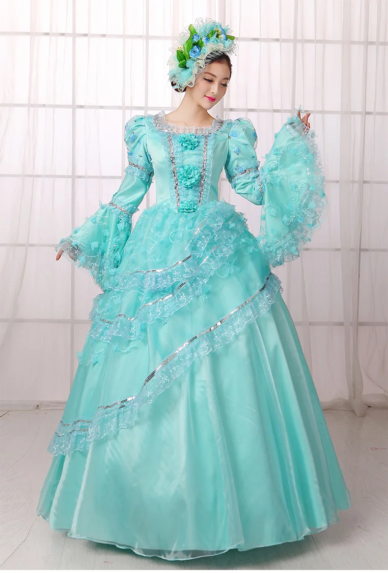 Halloween costumes for women edwardian dresses adult queen medieval costumes for women princess victorian gown cosplay costume (3)