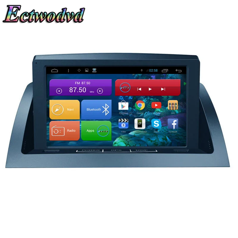 Ectwodvd 8 дюймов Octa Core Android 1 Автомобильная dvd навигационная система Радио стерео для