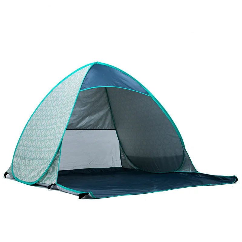 Beach Tent 1.3KG For 2 Person UV Protection Quick Automatic Opening