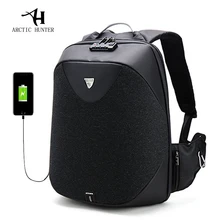 Мужской рюкзак 15,6 для ноутбука, рюкзак с usb зарядкой, школьный рюкзак с защитой от кражи, водонепроницаемый мужской рюкзак, повседневная дорожная сумка, новинка