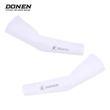 DONEN летние быстросохнущие эластичные рукава для защиты от солнца и УФ-лучей для езды на велосипеде, бега, рыбалки, зажимные рукава CoolMax