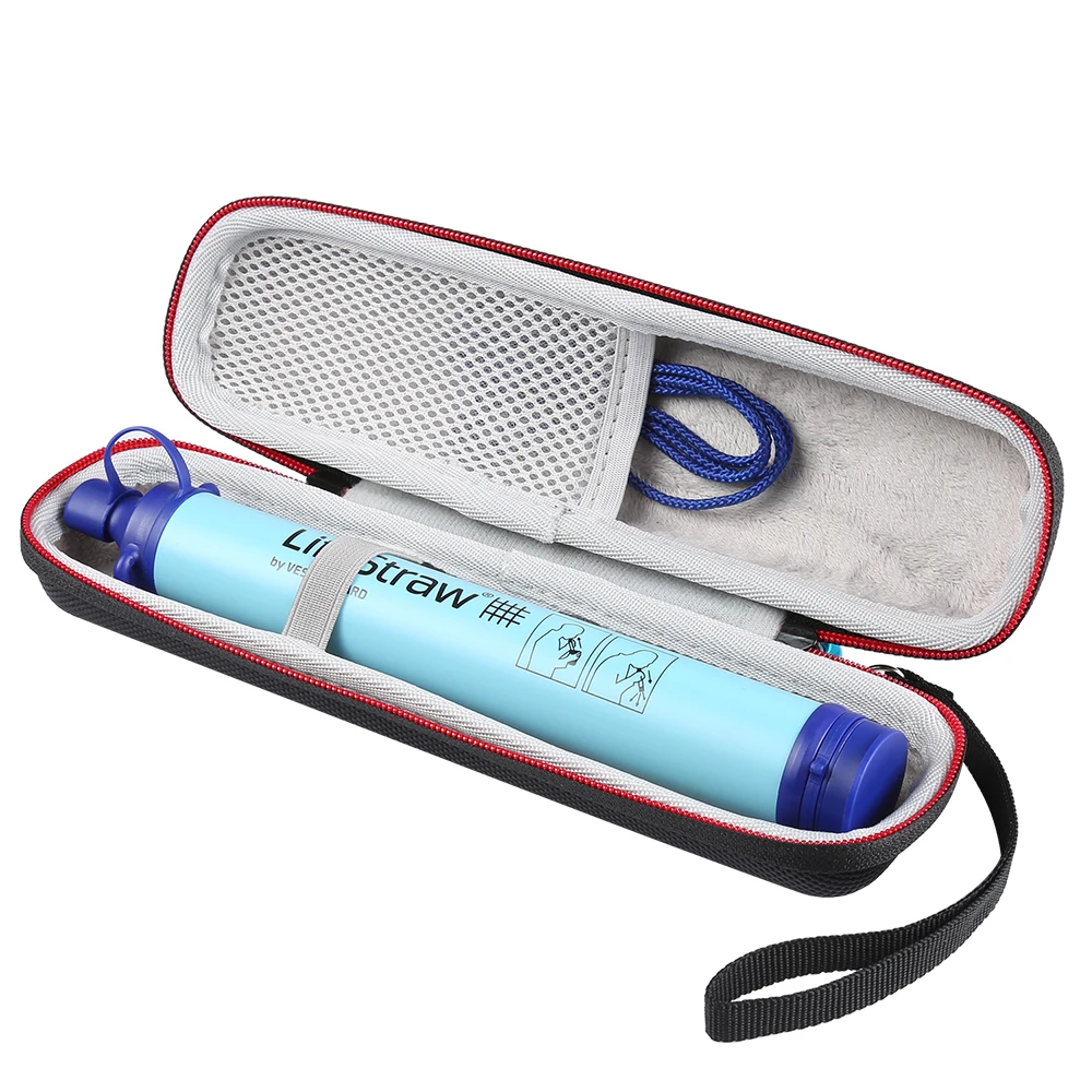 Новый жесткий Дорожный Чехол для хранения сумки LifeStraw персональный фильтр воды