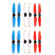 8 Peças, 4 Par Hélices 4730F Quick-release Dobrável Colorido FAÍSCA Props para DJI Quadcopter Zangão Câmera Acessórios
