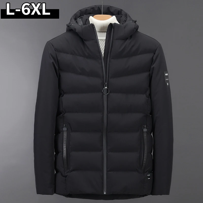 

Plus Size 4XL 5XL 6XL Large Size Men Outwear Winter Padded Warm Jackets 110