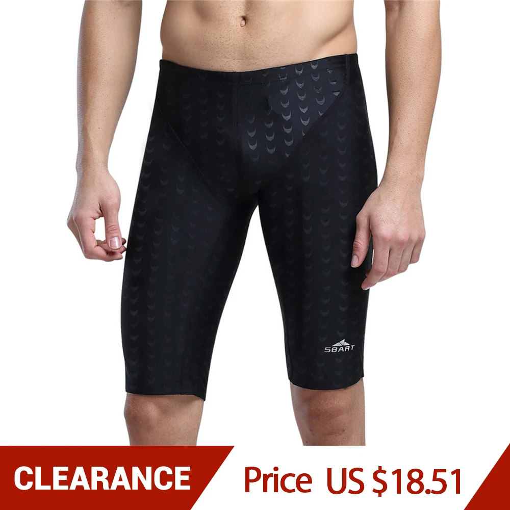 mens swim jammers clearance