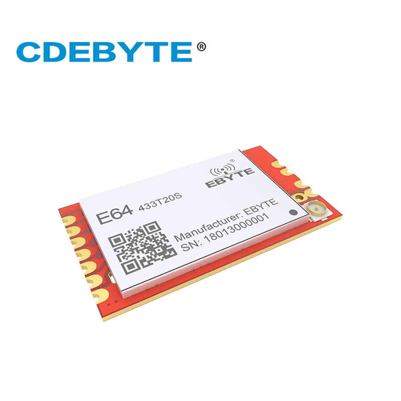 E64 433T20S полный дуплекс частота Hopping 433 МГц 100 мВт IPX Весенняя антенна IoT uhf