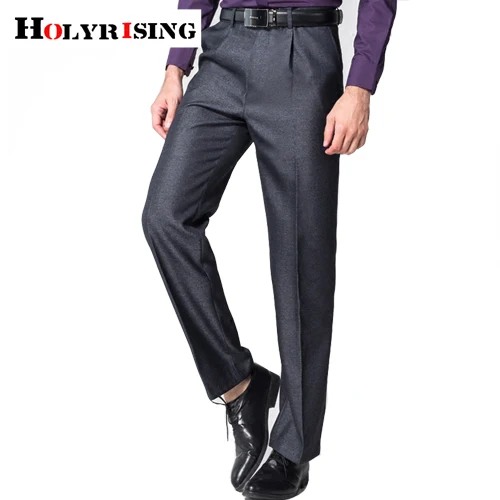 Men Business Suit Baggy Pants Spring Autumn Male Casual Classic Thin ...