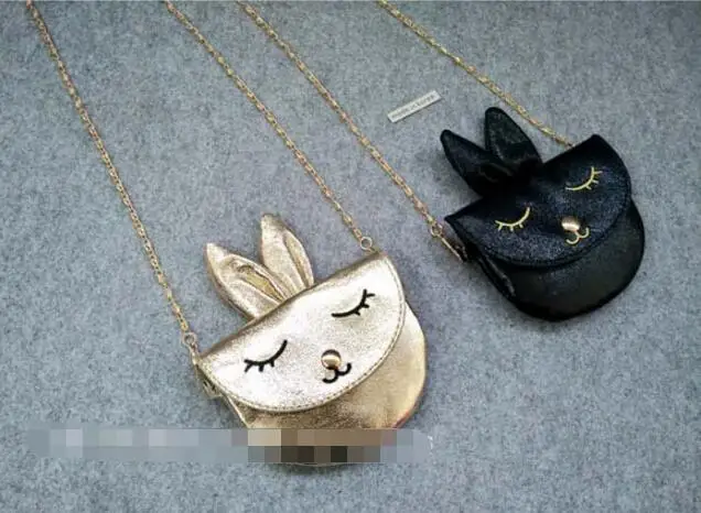 

2017 New Design Lovely Mini Cute Bag Child Fashion Bag Rabbit Ears Baby Mini Messenger Bag Wholesales