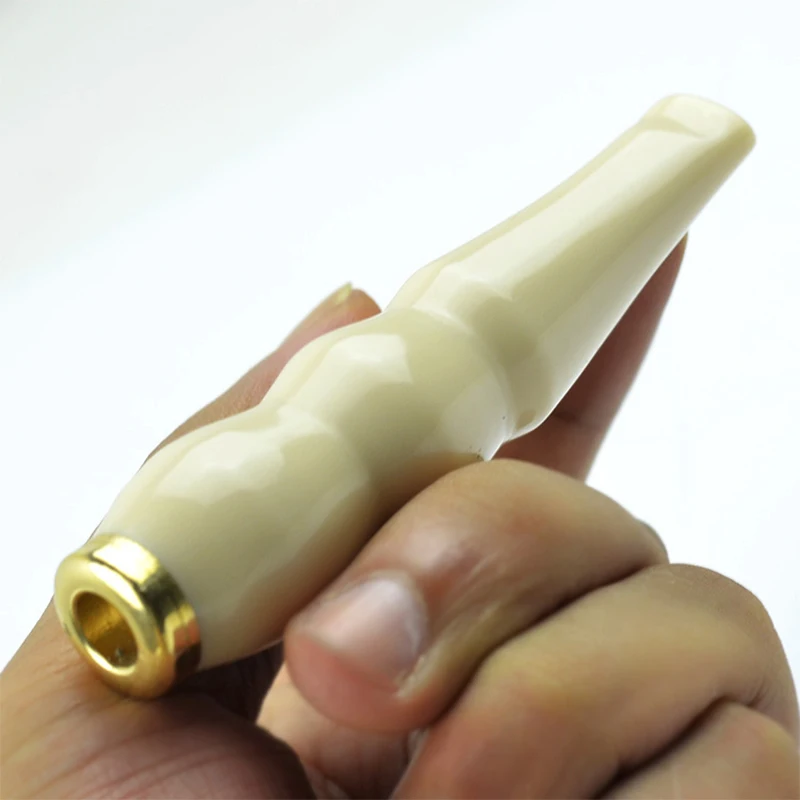 

Pipe Chimney Smoking Pipes Mouthpiece Herb Tobacco Pipes Cigar Gifts Narguile Weed Grinder Smoke Super Filter