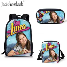 Jackherelook Children School Bags Soy Luna Girl Printing School Backpack for Girls Book Bags Orthopedic Schoolbag Ruckpack Mujer Jackherelook Children School Bags Soy Luna Girl Printing School Backpack for Girls Book Bags Orthopedic Schoolbag Ruckpack Mujer