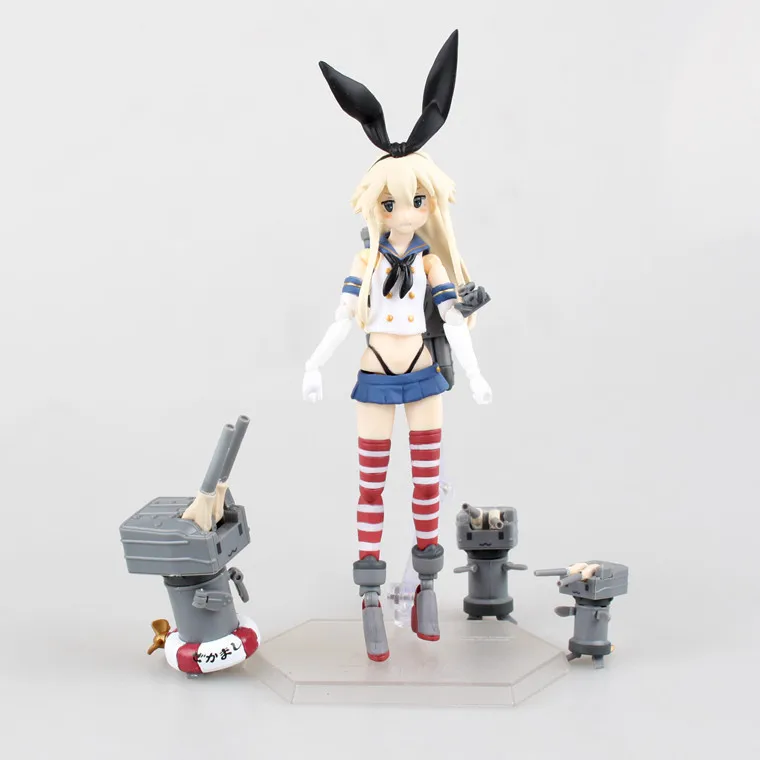

16CM Kan Colle Anime Kantai Collection Shimakaze PVC Action Figure Toy Model Doll Gift Figma Toy