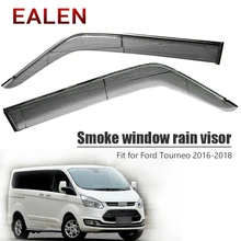 EALEN для Ford Tourneo автомобильный Стайлинг ABS вентиляционные солнечные дефлекторы охранные предметы 4 шт./1 Комплект дымовой козырек на ветровом стекле