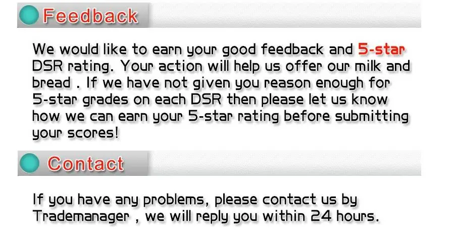 feedback and contrast