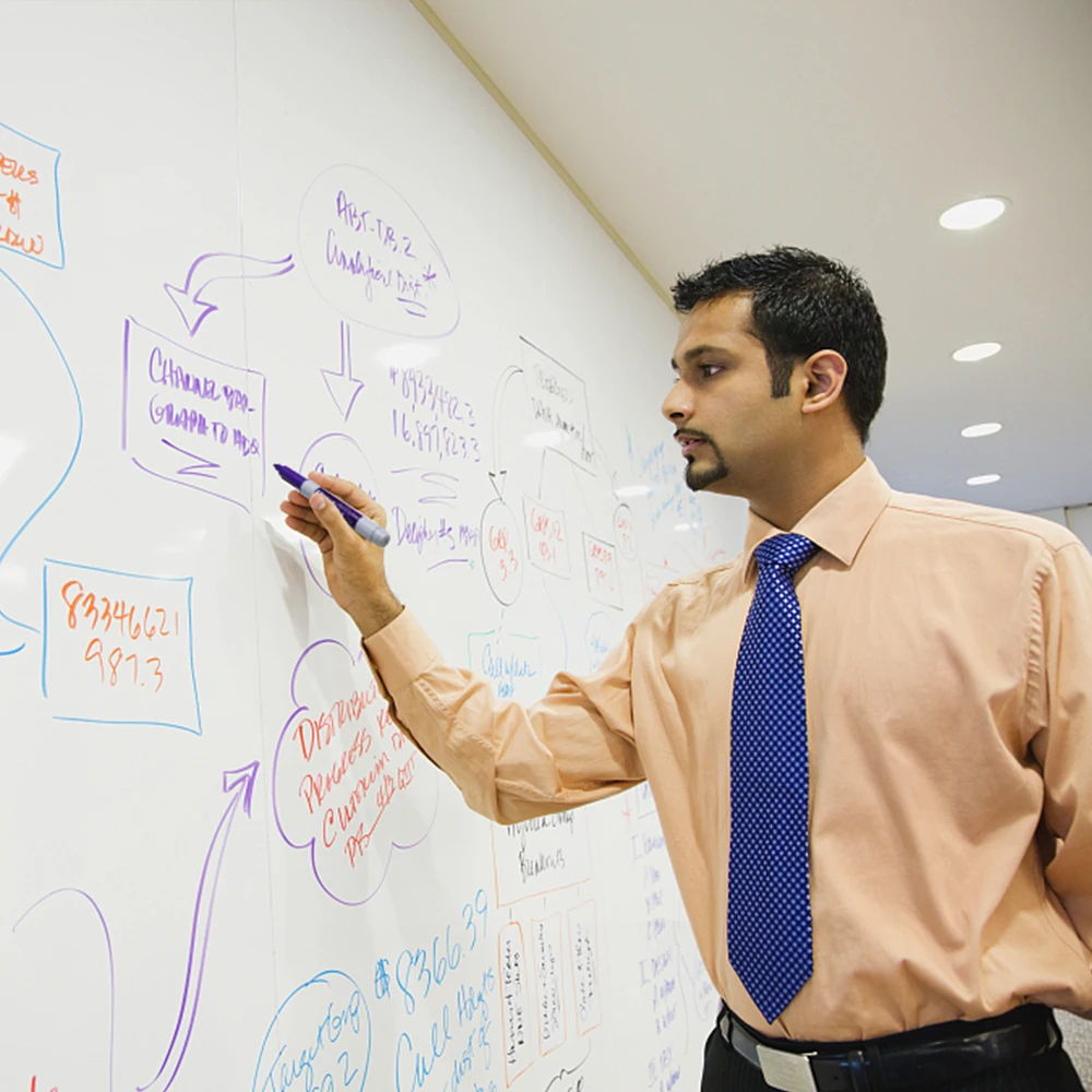 How to write on dry erase picture