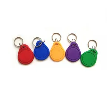 100 шт. 125 кГц EM4100, брелки для ключей, Новые RFID ID карты брелки электронные ключи безопасности брелки для ключей