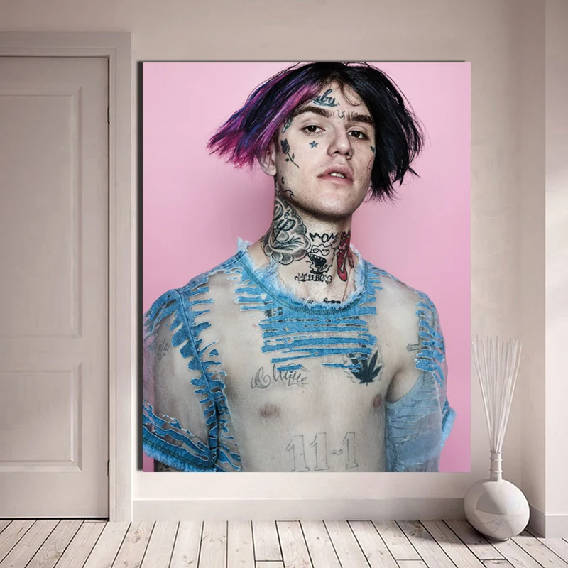 

Lil Peep High Quality Photo Wall Art Canvas Painting Posters Prints Modern Painting Wall Picture For Living Room Home Decoration