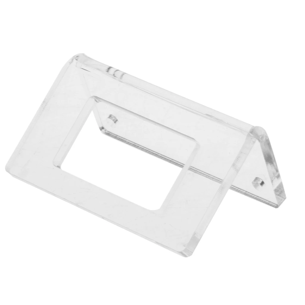 Dovewill PC Water-cooled Thermoscope Meter Thermometer Acrylic Bracket Holder White