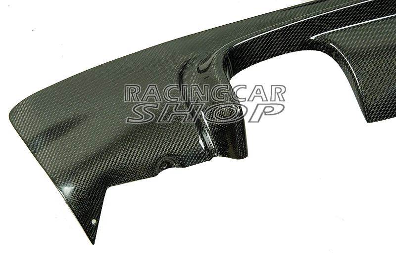 CSL STYLE FULL REAL CARBON FIBER DIFFUSER 4P EXHAUST FOR BMW 3-Series E46 M3 bumper