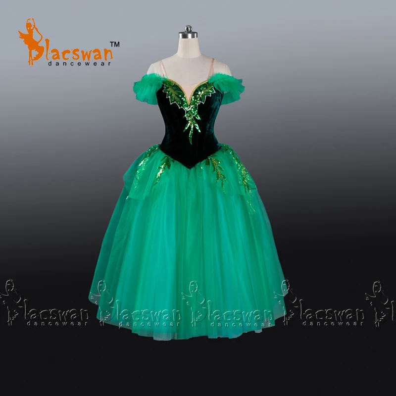 

Green Ballet Tutu Dress BT707 Professional Romantic Ballet Tutu Dress Ballet Tutu Adult Performance Girl Ballet Tutu Dress