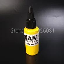 5 шт. GOLEN Желтые цвета татуировки чернила Перманентный макияж Пигмент 30 мл/бутылка(1 унции) Краска для татуажа набор для тела Перманентный макияж