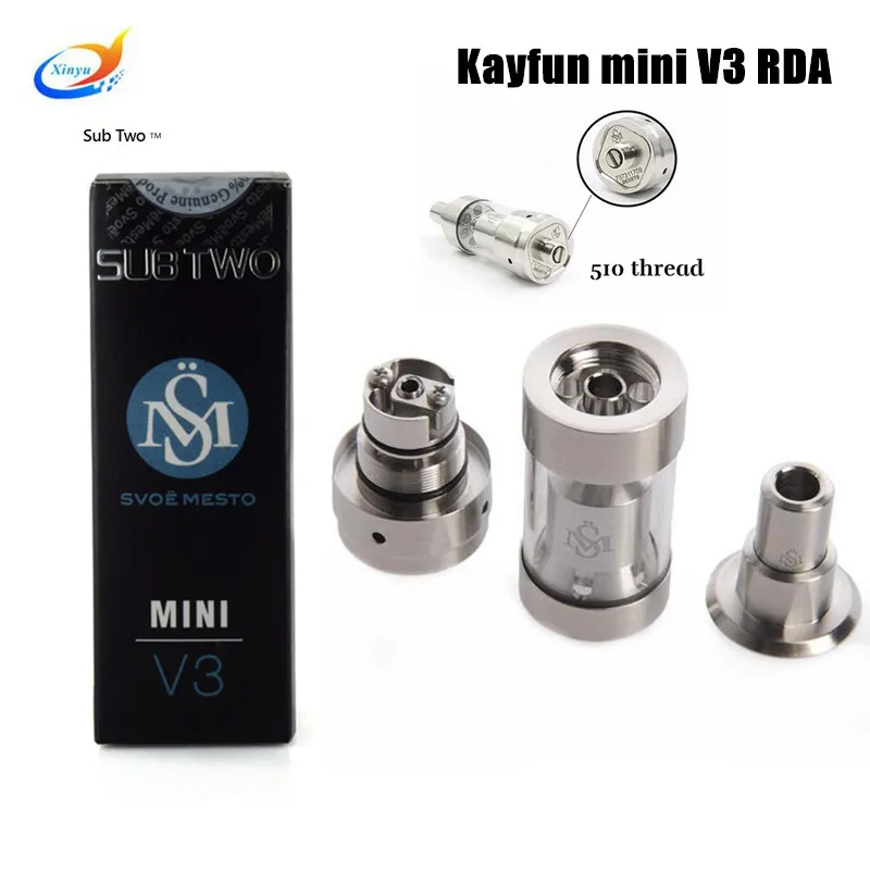 Kayfun mini v3 электронная сигарета топовая подача ремонтный атомайзер subtank подходит