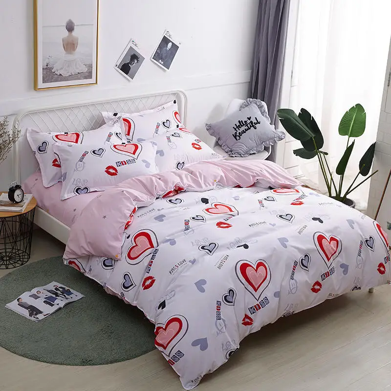 1 Pcs Duvet Cover Quilt Cover Queen King Full Twin Girl Boy Duvet Cover Bedclothes 150*200/180*220/200*230/220*240cm Edredon - Цвет: 010