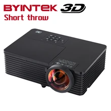 Daylight Projector Short throw lens Home Theater USB HDMI full HD1080p 3D DLP outdoor Proyector beamer for church hall hotel