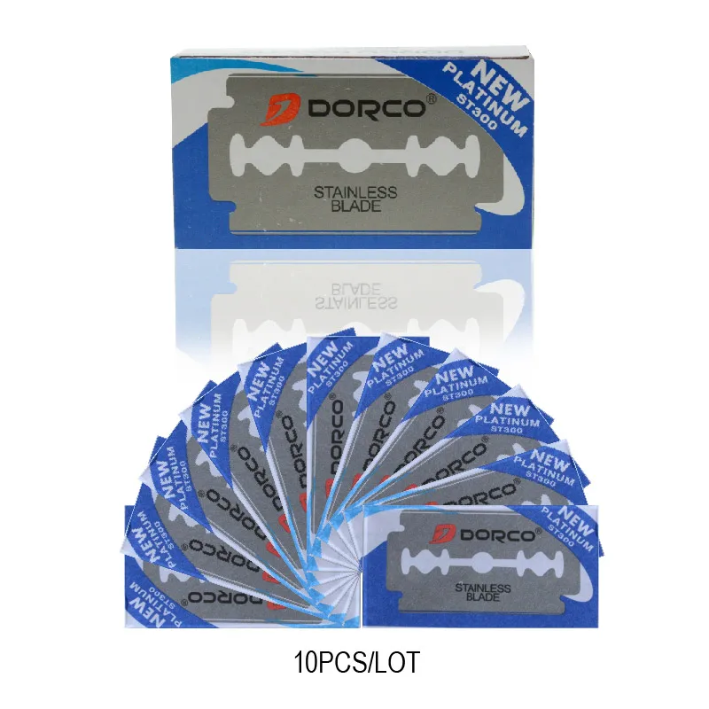 Dorco 20pcs Razor Blades Brand Stainless Steel Safety Razor Blades To Shave Blade To Razor For Men Lames De Rasoir Barber Blade Dorco 20pcs Razor Blades Brand Stainless Steel Safety Razor Blades To Shave Blade To Razor For Men Lames De Rasoir Barber Blade