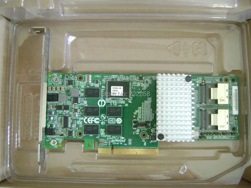 LSI00212-LSI MegaRAID SAS 9261-8i 8-портовый PCI-Express 6 ГБ/сек. SATA/SAS RAID-контроллер-SGL НОВЫЙ |