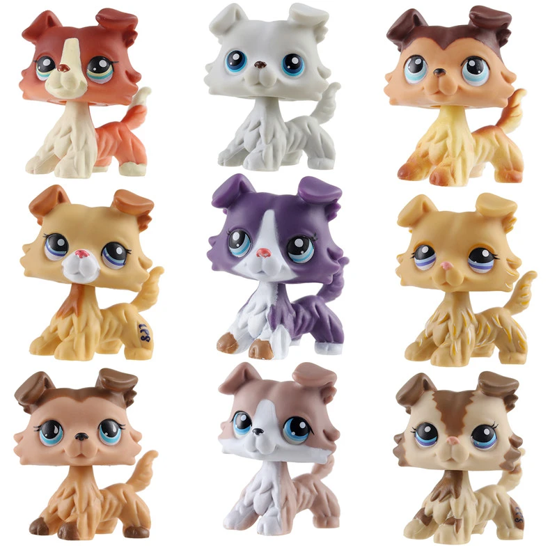クラシックかわいいlpsペットショップのpvc猫のおもちゃ虎猫粉末猫ビッグダン犬モデルアクションコレクションおもちゃクリスマスギフト Action Figures Aliexpress