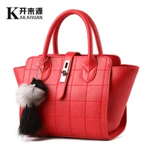 Frauen Handtasche 2016 Neue Mode Frauen Tote Bag Casual Pu Leder Umhängetaschen Luxus Messenger Bag 7 Farben