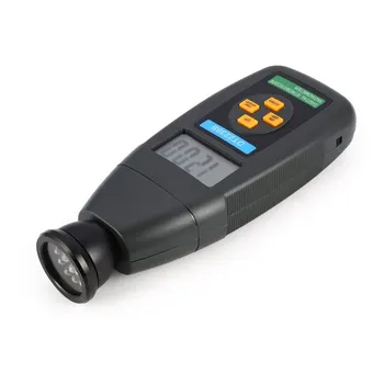 

Dropshipping DT2239B Digital LCD Non-Contact Flash Stroboscope Tachometer Photoelectric Revolution Meter Speedometer 60~19999RPM