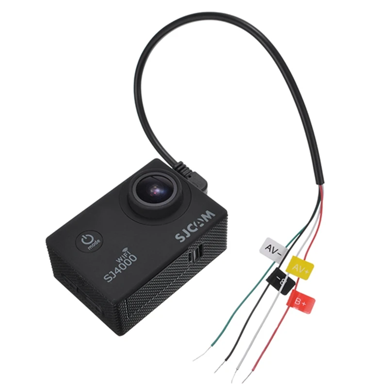Новых цифровых кабелей разъем Micro USB для AV OUT кабеля SJ4000 действие Камера кабель
