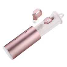 Breezemusic mini Wireless Earbuds TWS 18 Headphone Dual Bluetooth 4.2 Earphone 450mAH Charger Box for iphone and andriods