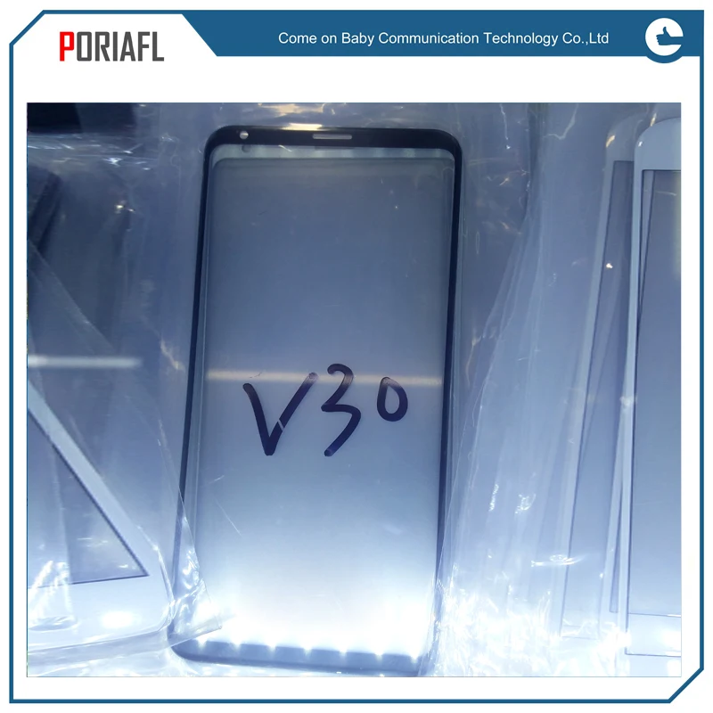 

Poriafl high quality For LG V30 Front Outer Glass Lens Repair Touch Screen Outer Glass