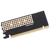 M.2 NVMe SSD NGFF к PCIE 3,0 X16 адаптер M ключ интерфейсная карта полная скорость ► Фото 3/6