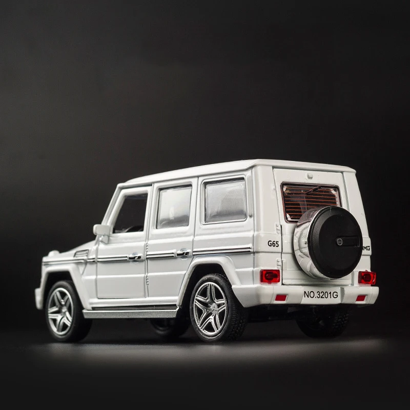 KIDAMI 1:32 Сплав MINIAUTO Benz G65 SUV amg литой автомобиль модель мальчик коллекция подарок игрушки для детей siku