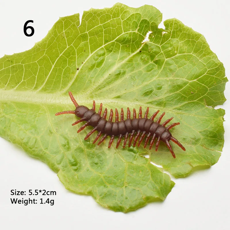 1 шт. ящерица скорпион паук ложный таракан игрушка весь таракан моделирование День дурака в апреле сороконожка геккон - Цвет: 06