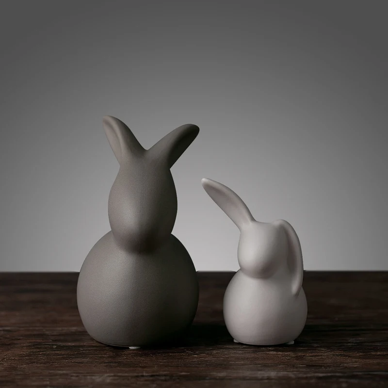 

Table wine accessories installed version of the Nordic Home Furnishing rabbit decoration crafts