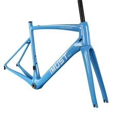 2017 super light AERO T1000 carbon road frame 930g size 57cm racing bike frames A8